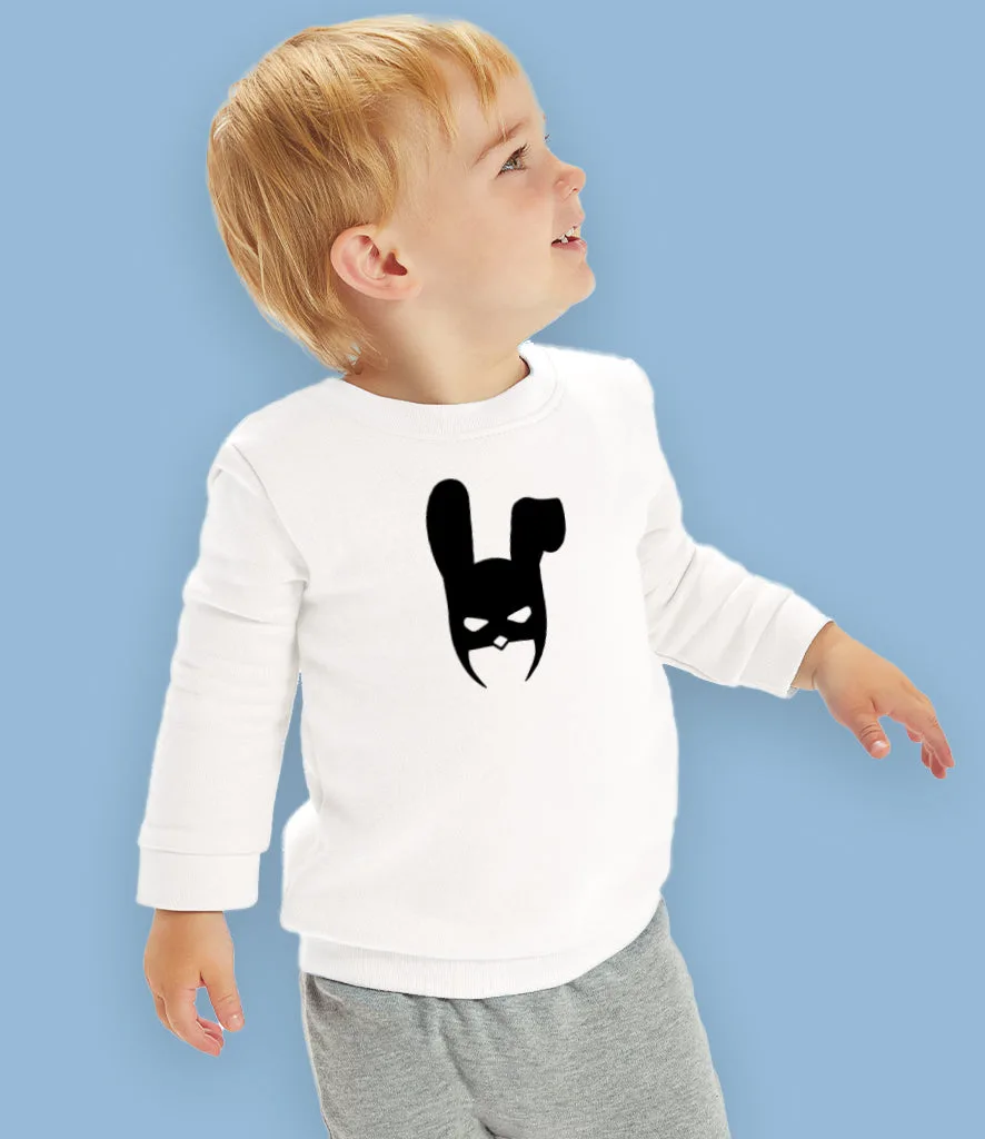 Bunnyman Organic Cotton Baby & Toddler Sweatshirt