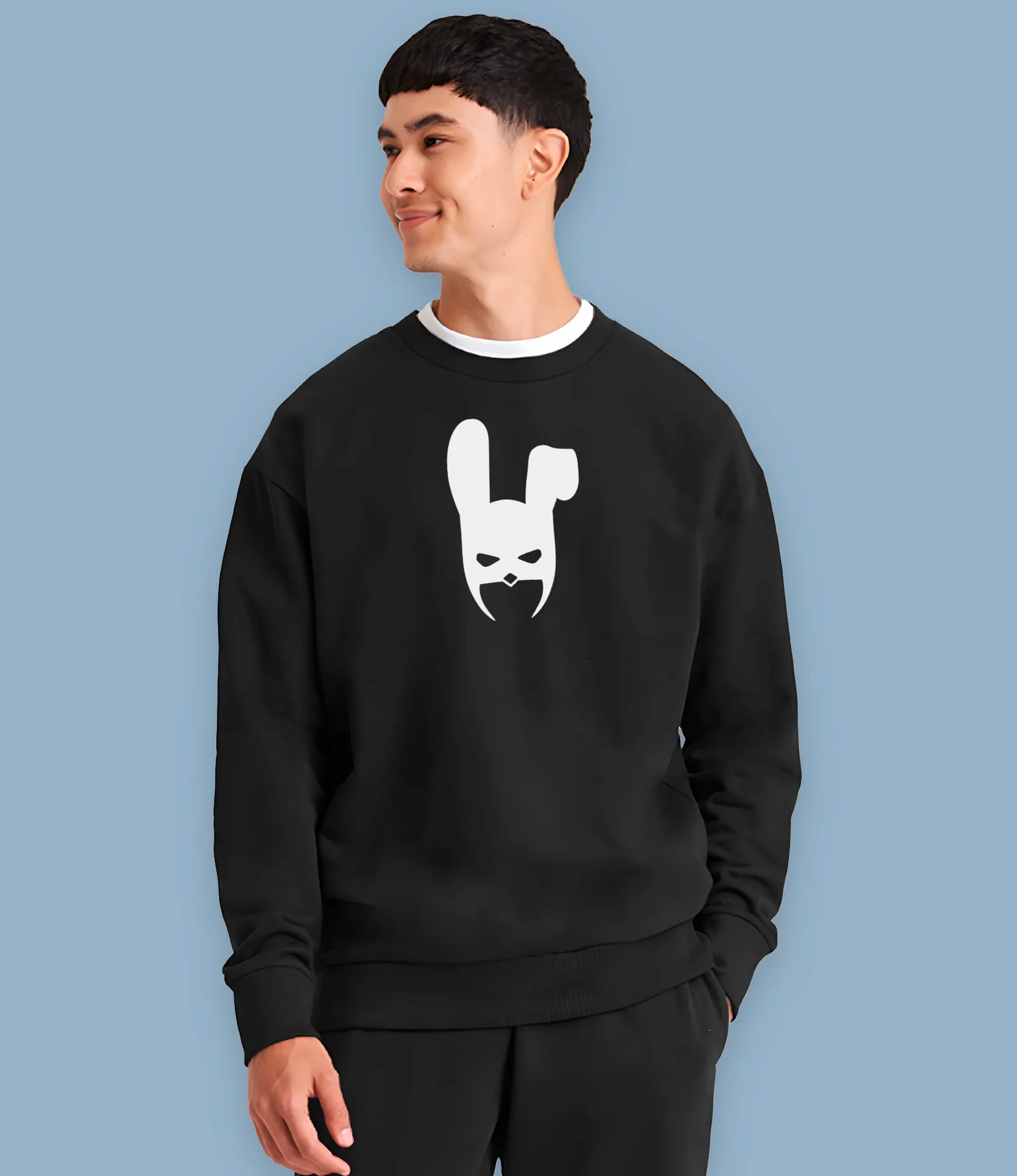 Bunnyman Organic Cotton Mens Sweatshirt